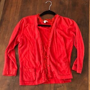 Red Cabo Cardigan